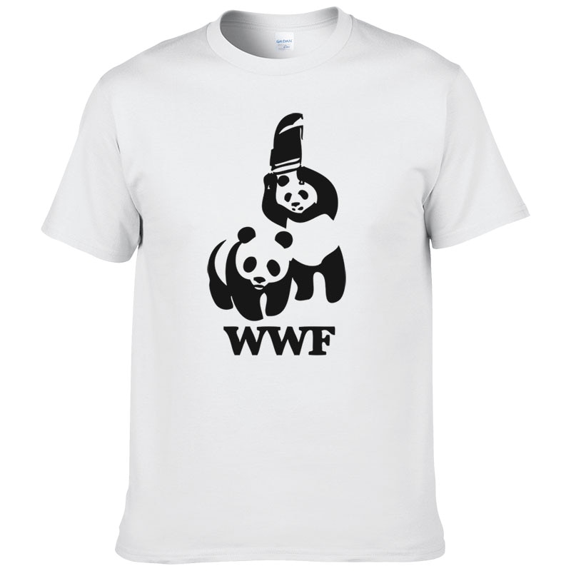 WEWANLD WWF  Ҵ ڹ̵   Camiseta Ƽ..